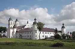 Le monastère dominicain de Sejny, avec sa basilique de la Visitation.