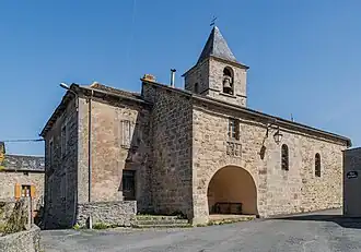 L'église Notre-Dame de Gleysenove.