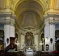 Vue intérieure de l'église