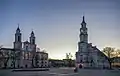 Church of St. Francis Xavier and Kaunas Town Hall