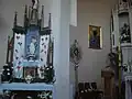 Autel de Notre-Dame du Rosaire et icône miraculeuse