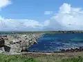 Digue 2, liaison entre Lamb Holm et Glimps Holm.