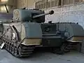 Char Churchill au musée militaire Royal de Bruxelles