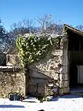 Dernier vestige de l'église Saint-Vit du XIIIe&nbsp;siècle démolie en 1971, sur le cimetière de Saint-Witz près de l'ancien village.