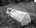 Tombe médiévale, fin XIXe&nbsp;siècle