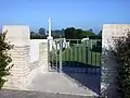 Le cimetière britannique.