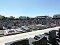 Vue du cimetière.