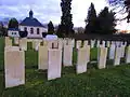 Cimetière militaire de Chambière à Metz tombes Britanniques.