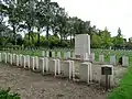 Carré des soldats de l'Empire britannique.