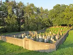 Cimetière israélite de 1736.
