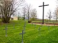 Cimetière militaire allemand de Azannes-et-Soumazannes.
