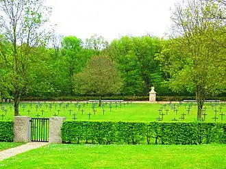 Cimetière militaire allemand.