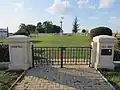 Le cimetière militaire français.