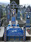 Cimetière joyeux de Sapinta (Roumanie)