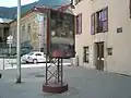 Mobilier urbain publicitaire pour les affiches de film