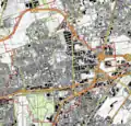 Carte topographique.