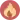 Une flamme.
