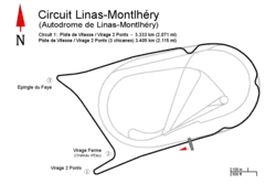 Tracé de la course
