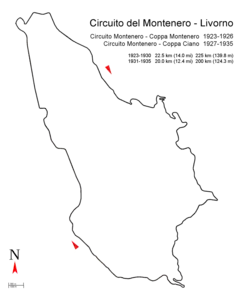 Tracé de la course