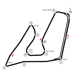 Tracé de la course