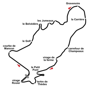 Le circuit originel de 8,055 km.