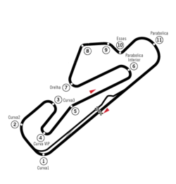 Tracé de la course