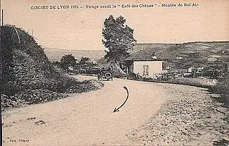 Circuit de Lyon 1924 - Montée Bel-air Givors