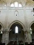 3e&nbsp;travée, élévation nord.