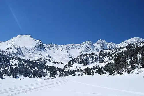 Cirque des Pessons depuis la station de Grandvalira