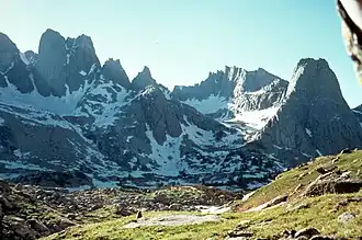 Cirque of the Towers, Institut d'études géologiques des États-Unis.