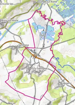 Carte topographique