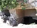 Entrée des citernes.