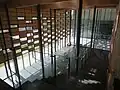 Intérieur du bâtiment.