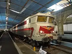 La CC 40101 à la Cité du train.