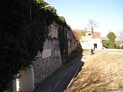 Vestiges du bastion du roi, vue de l'intérieur.