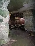 Intérieur des citernes.