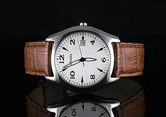 Citizen wristwatch.