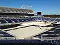 Rénovation du stade (octobre 2014).