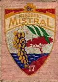 Insigne du CJF 17 (1er&nbsp;modèle).