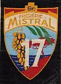Insigne du CJF 17 (2e&nbsp;modèle).