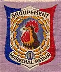 Insigne du CJF 1 - Groupe 7.