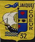 Insigne du CJF 32 (2e&nbsp;modèle).
