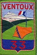 Insigne du CJF 33 (1er&nbsp;modèle).