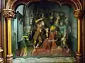 Église paroissiale, retable du maître-autel, la Flagellation.