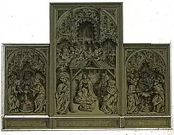 Retable par Fichot.