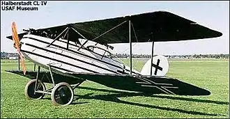 Vue de l'avion.