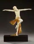 Statuette chryséléphantine (vers 1925).