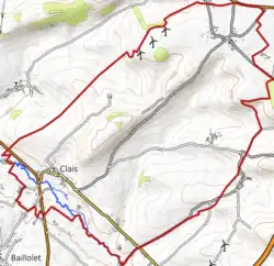 Carte topographique