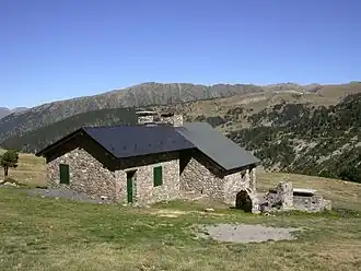 Le refuge de Claror