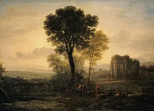 Jacob, Rachel et Leah au puits (1666), Saint-Pétersbourg, musée de l'Ermitage